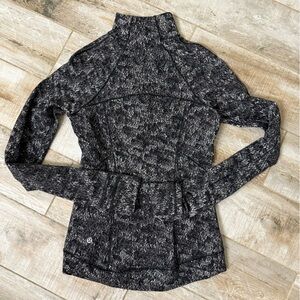 Lululemon Athletica Monochrome Textured Jacket